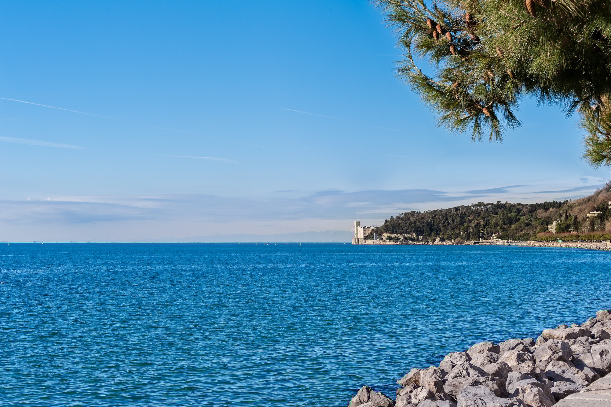 Panorama of the Gulf of Trieste